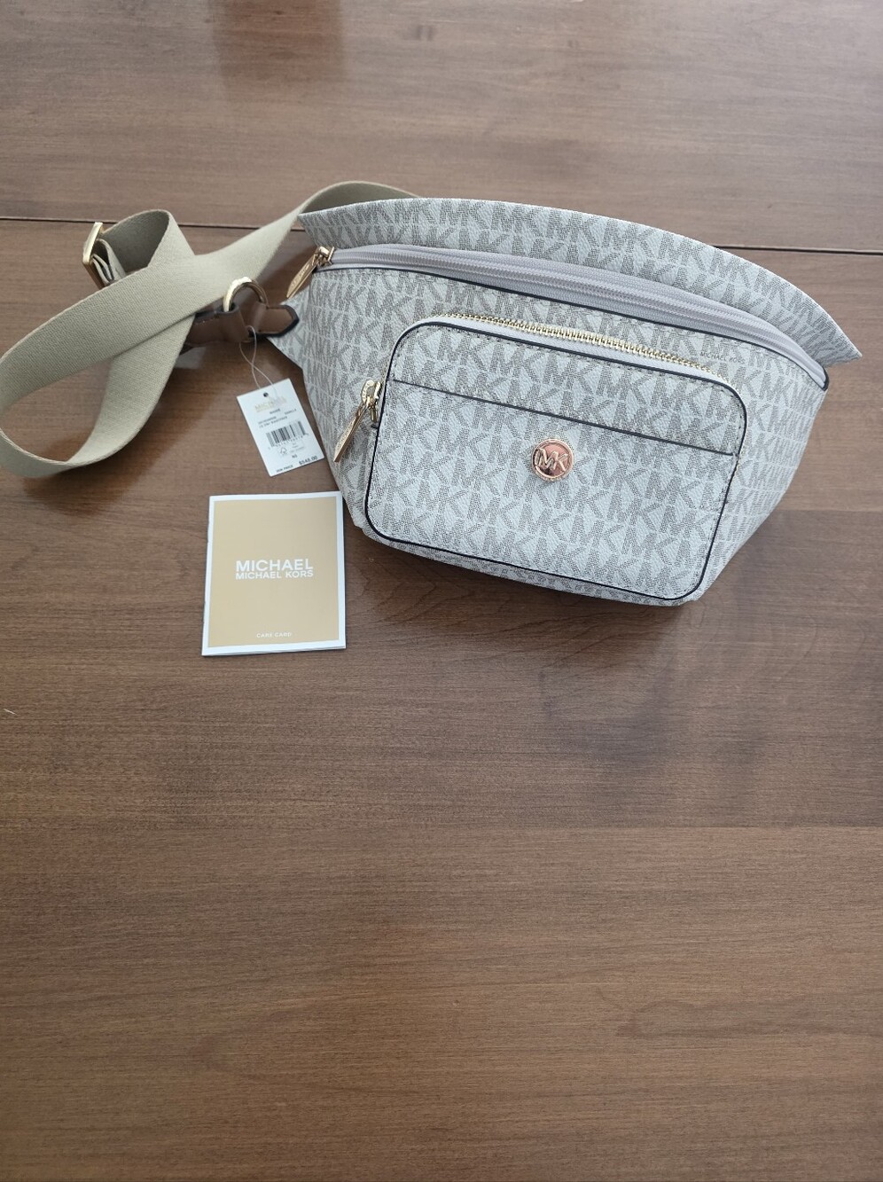 NWT Michael Kors Maisie Sling Back Shoulder Crossbody Fanny Pack Bag Purse